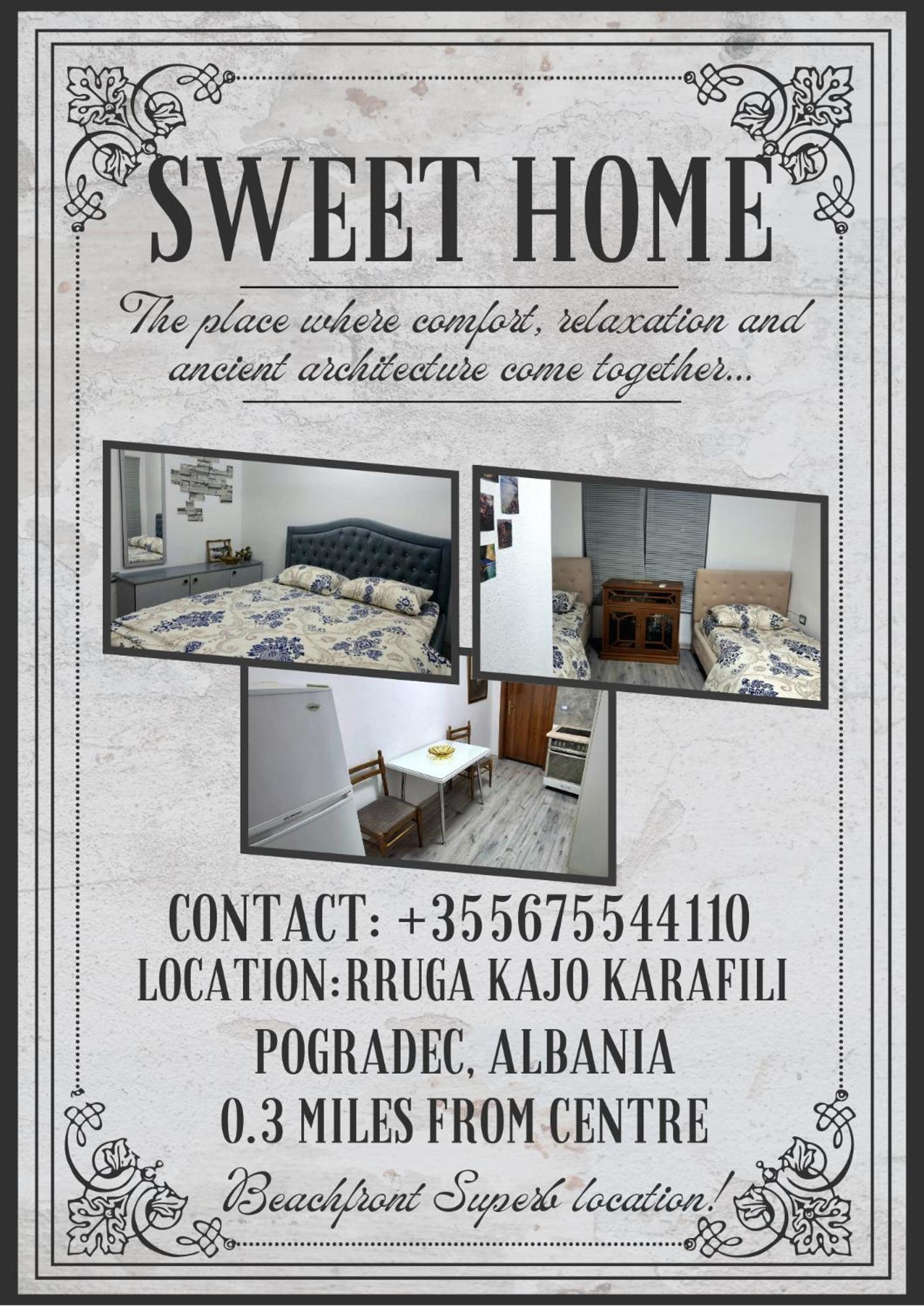 Sweet Home Pogradec Esterno foto