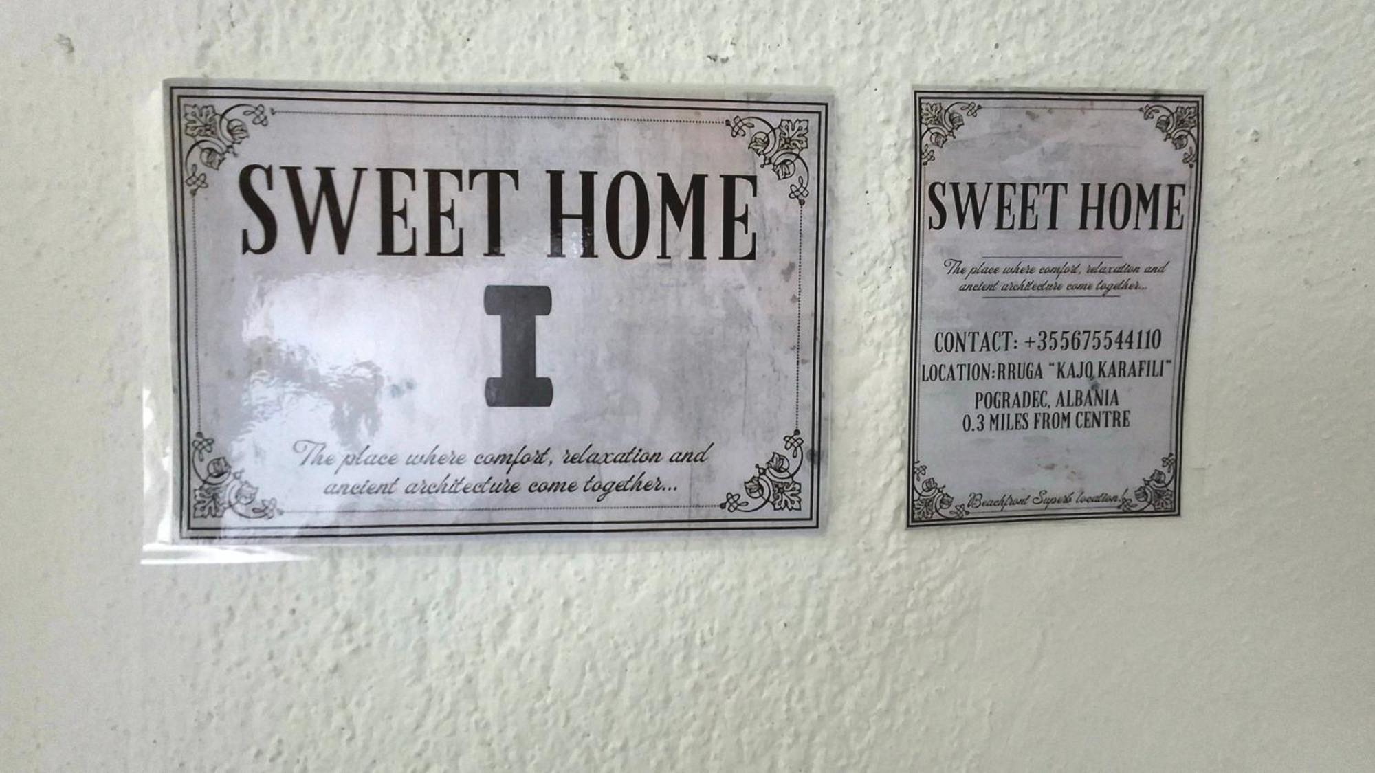 Sweet Home Pogradec Esterno foto